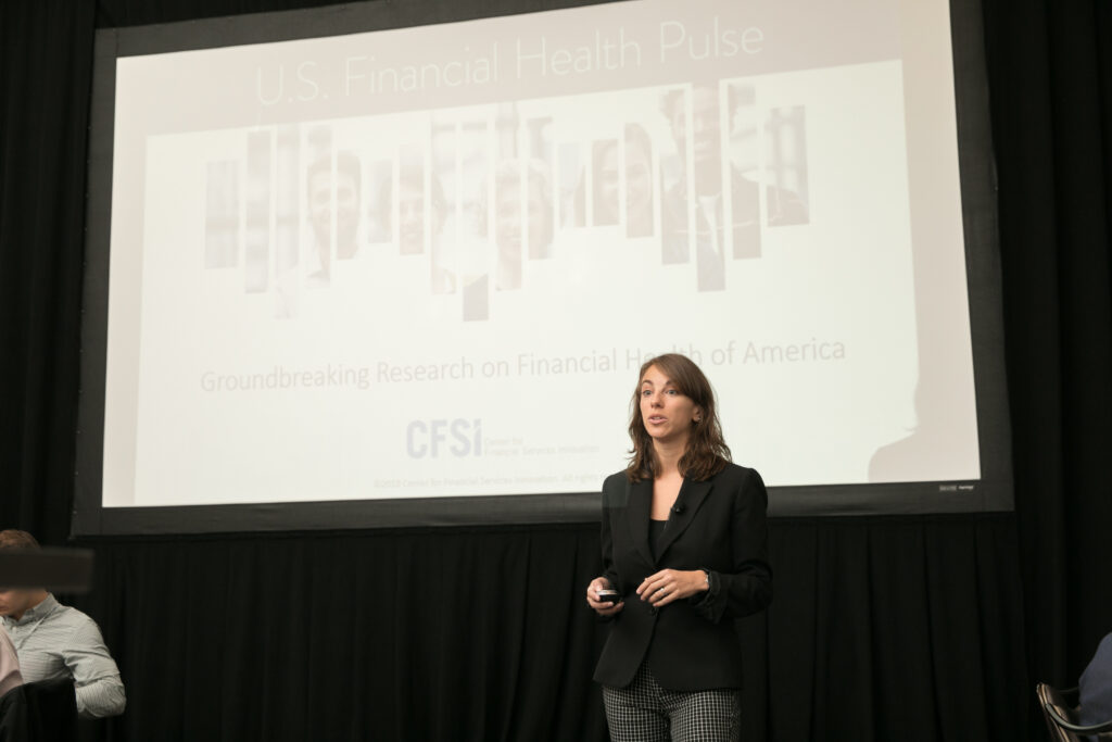 Thea Garon presenting on the U.S. Financial Health Pulse