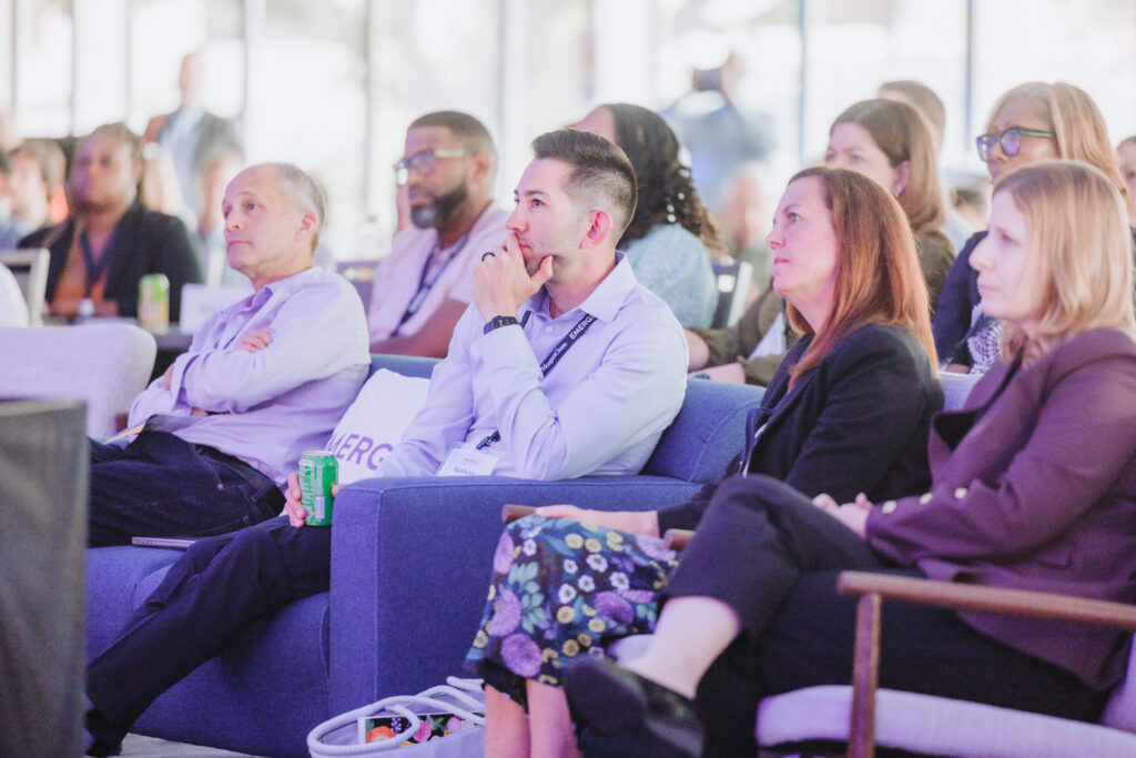 captive audience at EMERGE